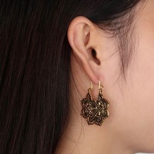 3/$30 Gold Boho Mandala Earrings
